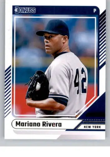 Mariano Rivera baseball card from 2024 Donruss #81 with original gloss finish