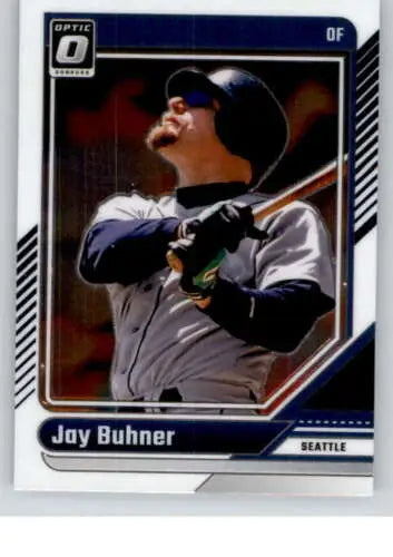 2024 Donruss Optic #34 Jay Buhner baseball card featuring original gloss from Mariners