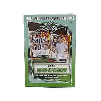 2024 Leaf Soccer Blaster 1 Auto 10 Base Cards