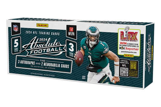 2024 Panini Absolute Football Hobby Box - 2024 Panini Absolute Football Hobby Box - Football Sealed