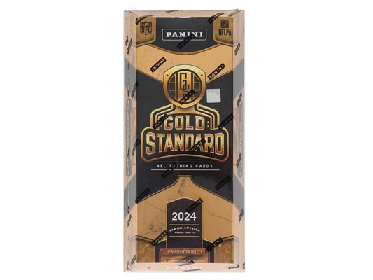 2024 Panini Gold Standard Football Hobby Box - premium NFL trading card box by Panini