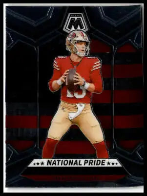 2024 Panini Mosaic #255 Brock Purdy San Francisco 49ers football trading card