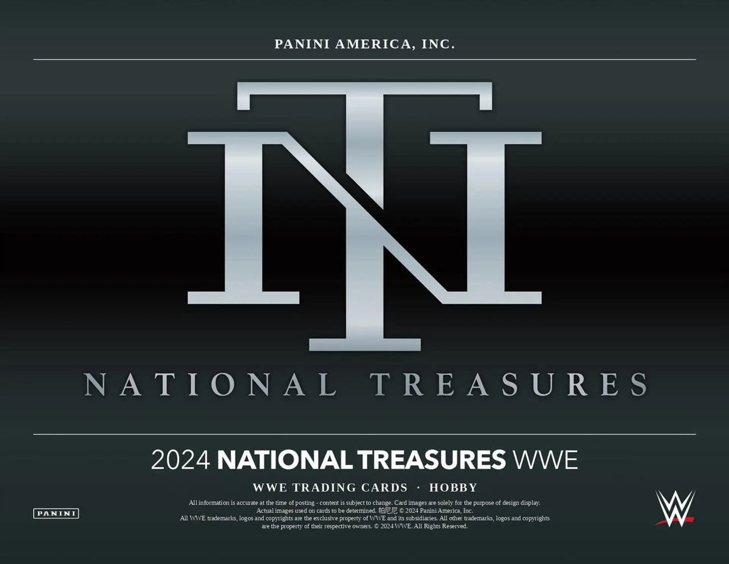 2024 Panini National Treasures WWE Wrestling Hobby Box - Sports Card Hobby Boxes