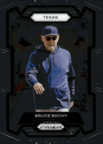 Bruce Bochy baseball card from 2024 Panini Prizm with original gloss for collectors