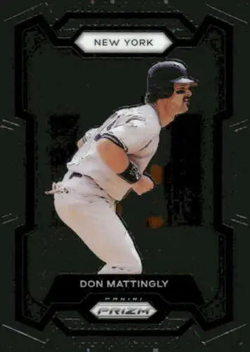 2024 Panini Prizm Don Mattingly baseball card with original gloss NM-MT Yankees