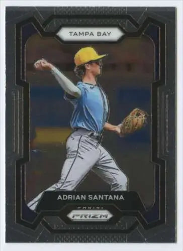 Adrian Santana baseball card from 2024 Panini Prizm featuring original gloss design