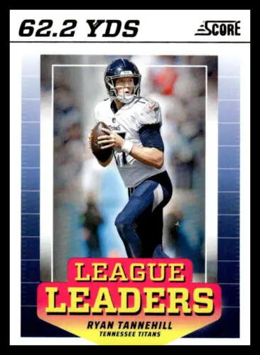 2024 Score League Leaders #5 Ryan Tannehill NM-MT football card original gloss Titans