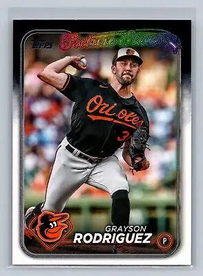 Grayson Rodriguez baseball card from 2024 Topps #111 Future Stars collection