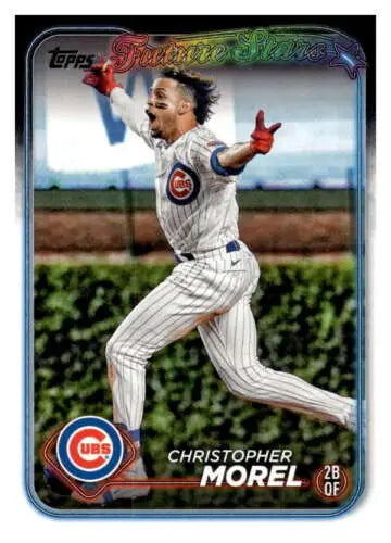 Christopher Morel 2024 Topps #128 baseball card featuring original gloss Future Stars