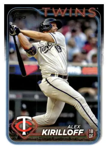 Alex Kirilloff baseball card 2024 Topps #148 original gloss NM-MT Twins Simply Sandoval