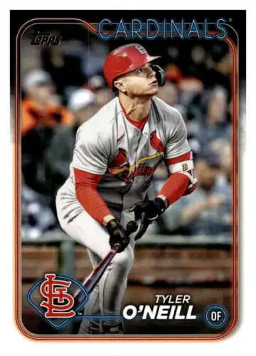 2024 Topps #169 Tyler O’Neill NM-MT baseball card with original gloss for collectors