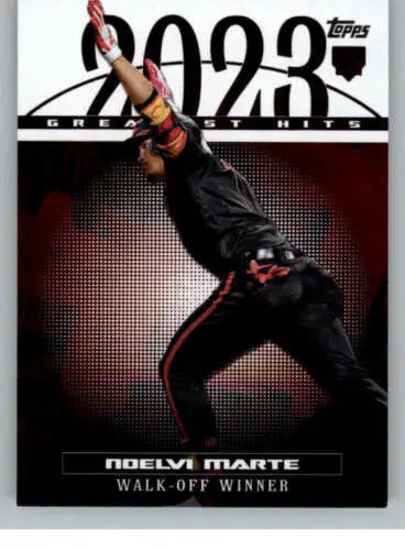 Noelvi Marte 2024 Topps Greatest Hits trading card with original gloss finish