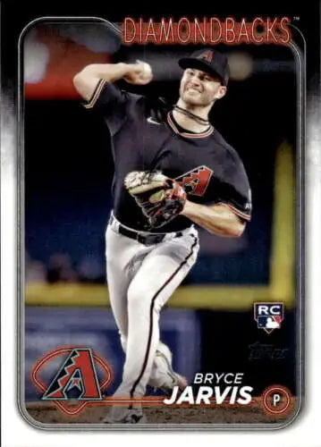 Bryce Jarvis 2024 Topps #363 Rookie Diamondbacks baseball card original gloss NM-MT