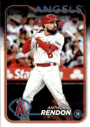 2024 Topps #454 Anthony Rendon NM-MT Angels baseball card with original gloss