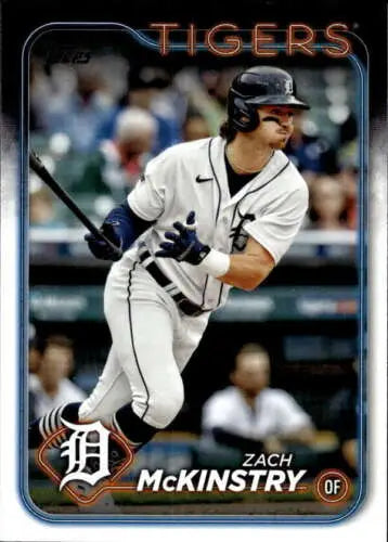 2024 Topps #511 Zach McKinstry NM-MT baseball card with original gloss from the Tigers