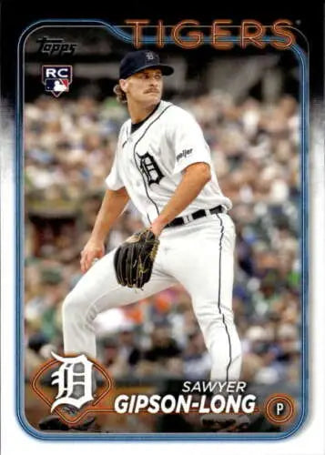 2024 Topps #616 Sawyer Gipson-Long NM-MT RC Rookie Tigers original gloss collectible