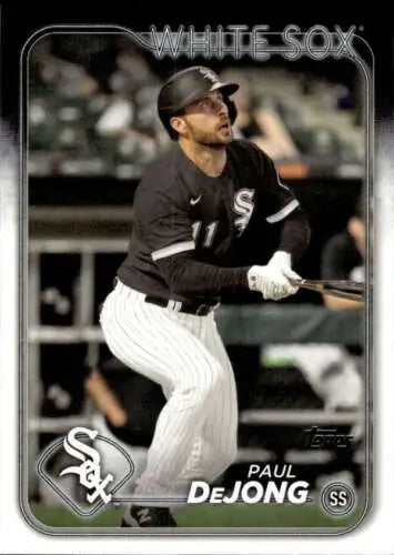 2024 Topps #625 Paul DeJong baseball card featuring original gloss for White Sox fans