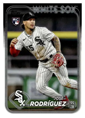 José Rodríguez baseball card from 2024 Topps Rookie White Sox Original Gloss NM-MT