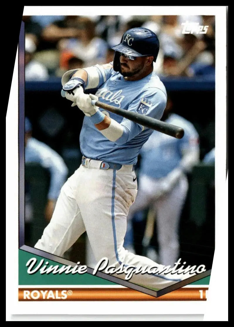 Vinnie Pasquantino baseball card from 2024 Topps Archives Kansas City Royals collection