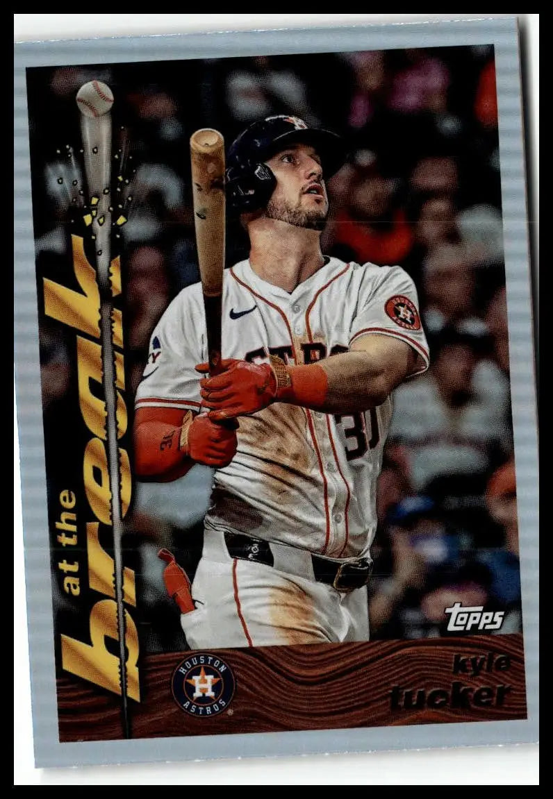 Kyle Tucker baseball card from 2024 Topps Archives Houston Astros collection