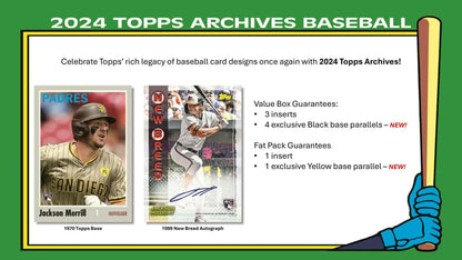 2024 Topps Archives Baseball 7-Pack Blaster Box - Sport Card Hobby Boxes