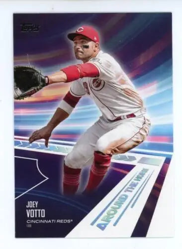 2024 Topps Around the Horn Joey Votto baseball card with original gloss NM-MT Reds