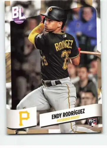 Baseball card of Endy Rodriguez from Topps Big League 2024 in NM-MT condition