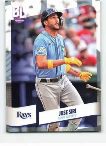 2024 Topps Big League #145 Jose Siri baseball card with original gloss NM-MT Rays