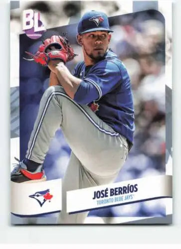 2024 Topps Big League #155 Jose Berrios baseball card with original gloss for Blue Jays fans