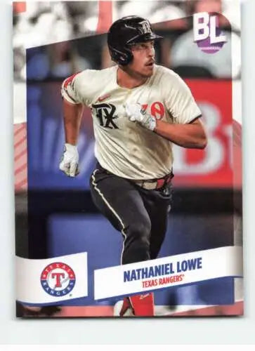 2024 Topps Big League #158 Nathaniel Lowe NM-MT Baseball Card with original gloss