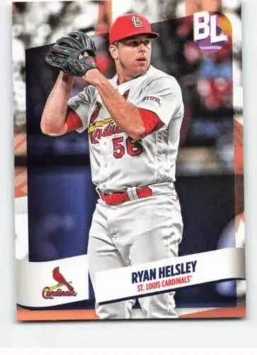 Ryan Helsley baseball card from the 2024 Topps Big League collection in NM-MT condition