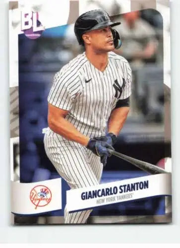 Giancarlo Stanton baseball card from 2024 Topps Big League original gloss NM-MT Yankees