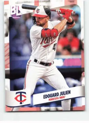 2024 Topps Big League #188 Edouard Julien Baseball Card with original gloss, NM-MT condition