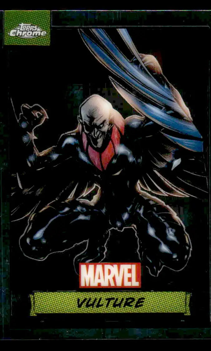 Vulture Marvel trading card from 2024 Topps Chrome Marvel #115 collectible series