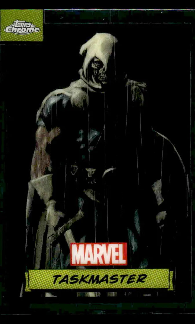 Taskmaster trading card from 2024 Topps Chrome Marvel #135 collectible series