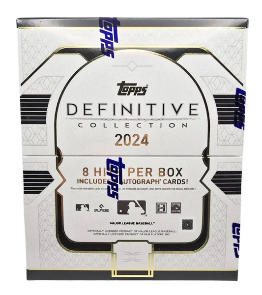 2024 Topps Definitive Collection Baseball Hobby Box - Sports Card Hobby Boxes