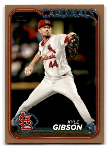 Kyle Gibson 2024 Topps Gold baseball card with original gloss, Cardinals ID:71270