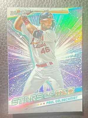 Paul Goldschmidt baseball card from 2024 Topps Series 1 trading cards collection