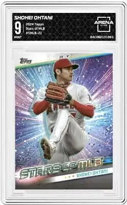 2024 Topps Shohei Ohtani #SMLB-21 Stars of MLB Baseball card showcasing Ohtani’s talent