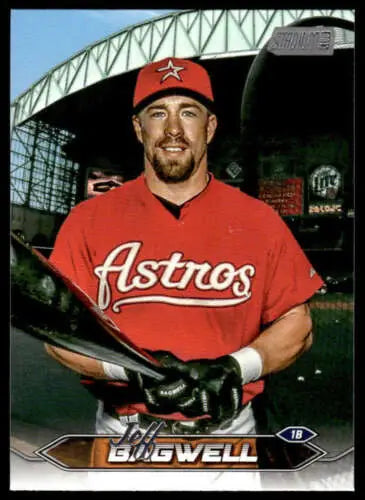 Jeff Bagwell baseball card from 2024 Topps Stadium Club featuring original gloss design