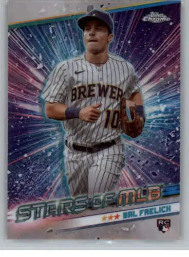 2024 Topps Stars of MLB Chrome Sal Frelick trading card with original gloss for collectors