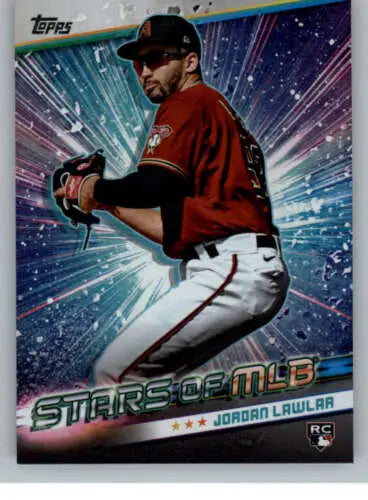 Jordan Lawlar baseball card from 2024 Topps Stars with original gloss and NM-MT quality