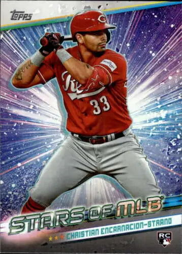 2024 Topps Stars of MLB #SLMB-7 Christian Encarnacion-Stra NM-MT Reds original gloss