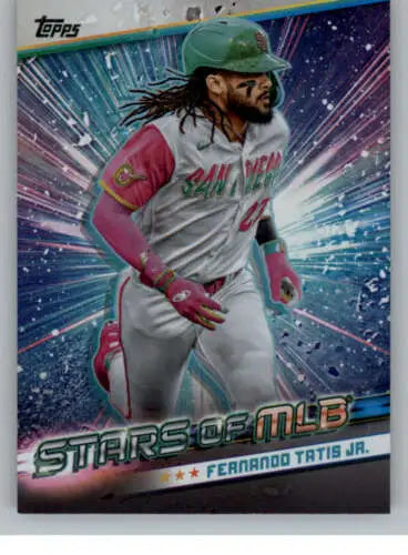 Topps Stars of MLB #SMLB-15 Fernando Tatis Jr. baseball card with original gloss finish