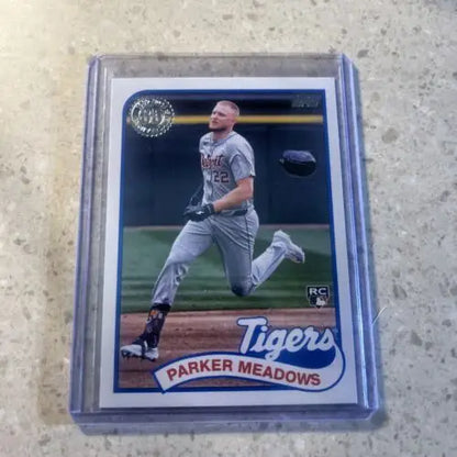 Parker Meadows baseball card from 2024 Topps Update 35th Anniversary collection