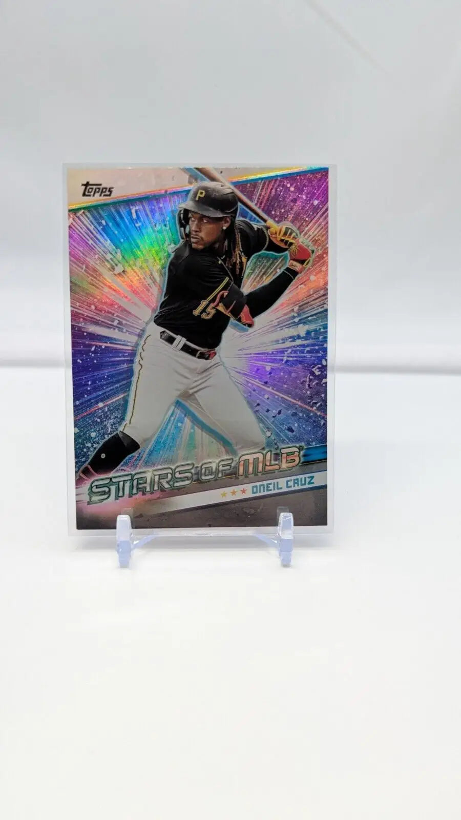 Oneil Cruz baseball card from 2024 Topps Update Series Stars of MLB #SMLB-79