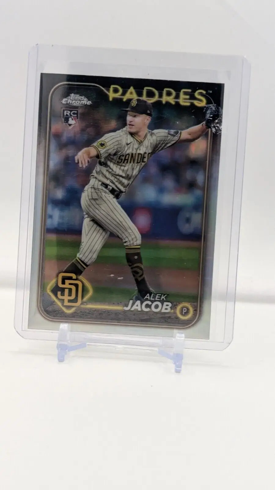 2024 Topps Update Series US66 Alek Jacob RC San Diego Padres baseball card