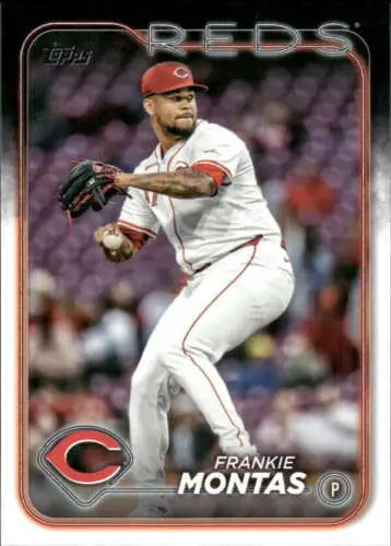 2024 Topps Update US146 Frankie Montas baseball card with original gloss finish