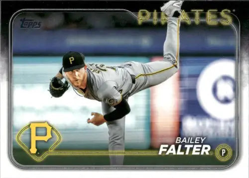 2024 Topps Update US209 Bailey Falter Baseball Card with original gloss finish