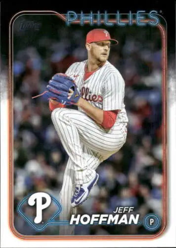 2024 Topps Update US232 Jeff Hoffman baseball card with original gloss for Phillies fans